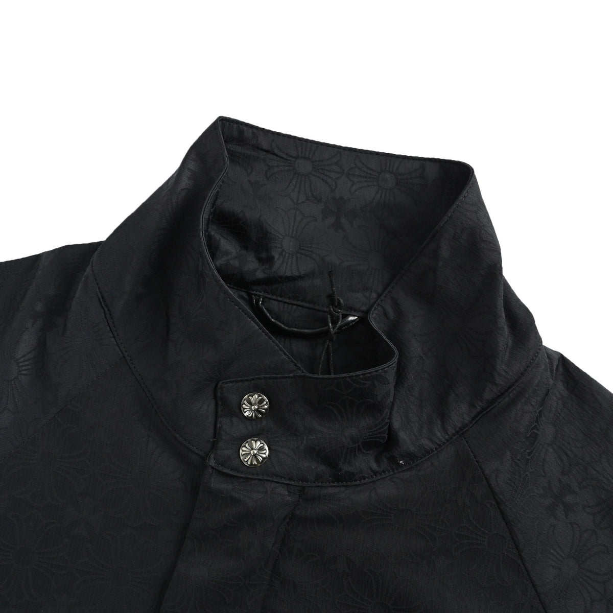 Chrome Hearts full printed dark pattern zipper jacket