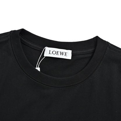 Loewe/Luo Yiwei ON joint series embroidered short sleeves