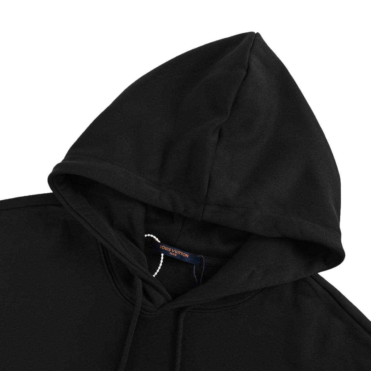 Louis Vuitton 25Fw pearl letter logo hooded sweatshirt