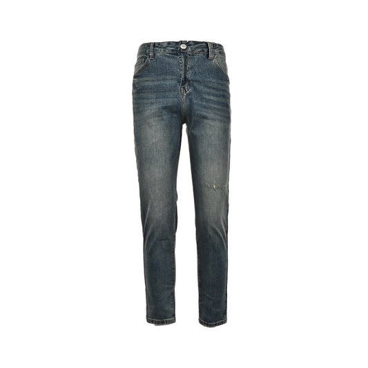 Louis Vitton/Louis Vuitton 23Fw back pocket graffiti lettering jeans