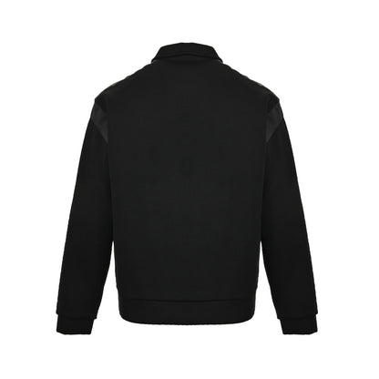 Prada triangle logo patchwork zipper jacket