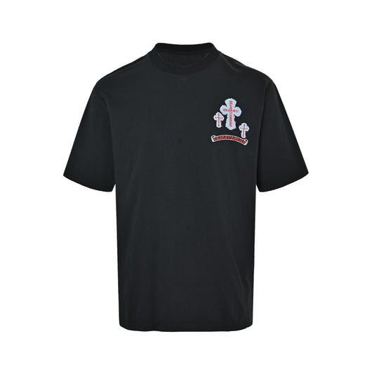 Chrome Hearts Denim Patch Short Sleeves