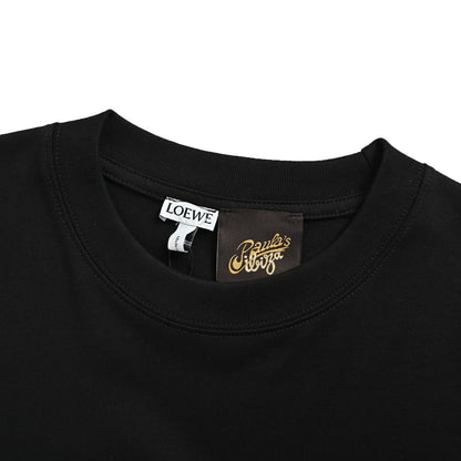 Loewe/Luo Yiwei towel embroidered logo embroidered short sleeves