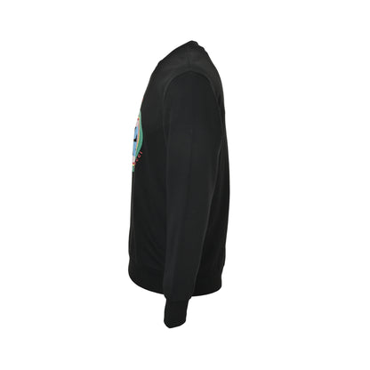 Gucci Double G Apple foam suede print sweatshirt