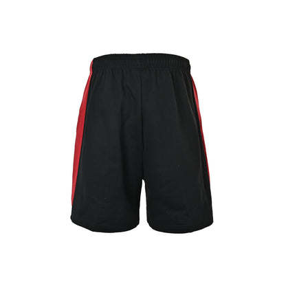 Balenciaga Puma joint embroidered logo patchwork shorts