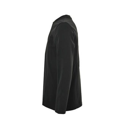 MLB 25Fw long-sleeved T-shirt with large logo embroidery on the back