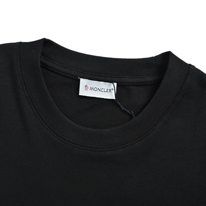 Moncler/muzzled towel embroidered logo short sleeves