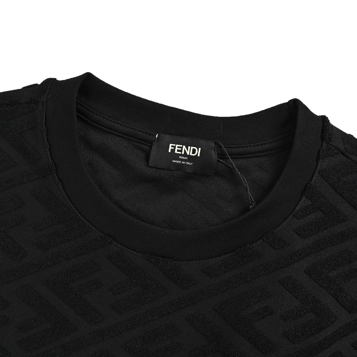 Fendi FF towel jacquard short sleeves