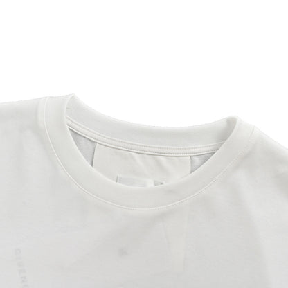 GIVENCHY 25ss sequin embroidered logo short sleeves