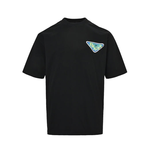 Prada 26ss graffiti print short sleeves