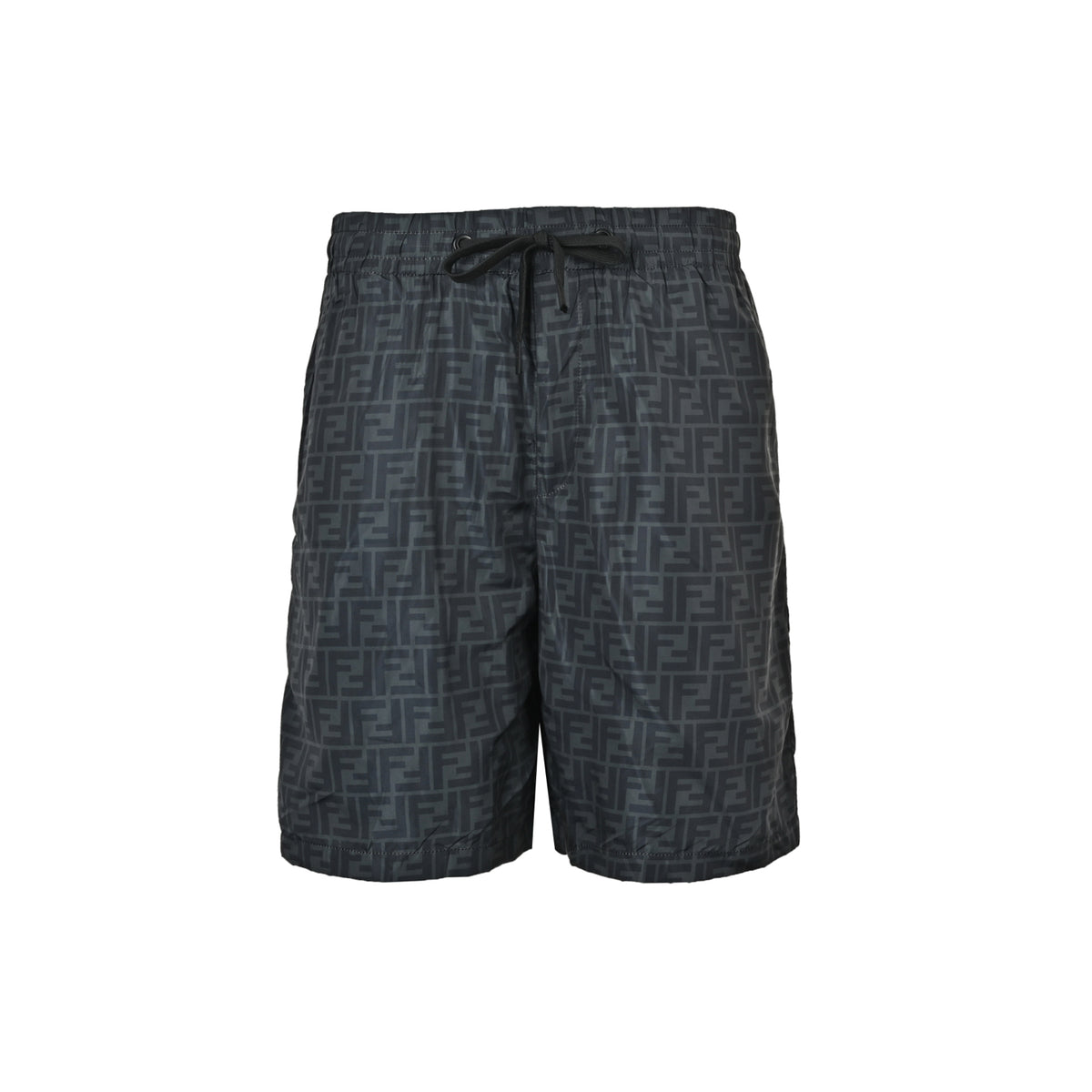 Fendi Double F presbyopic all-over printed shorts