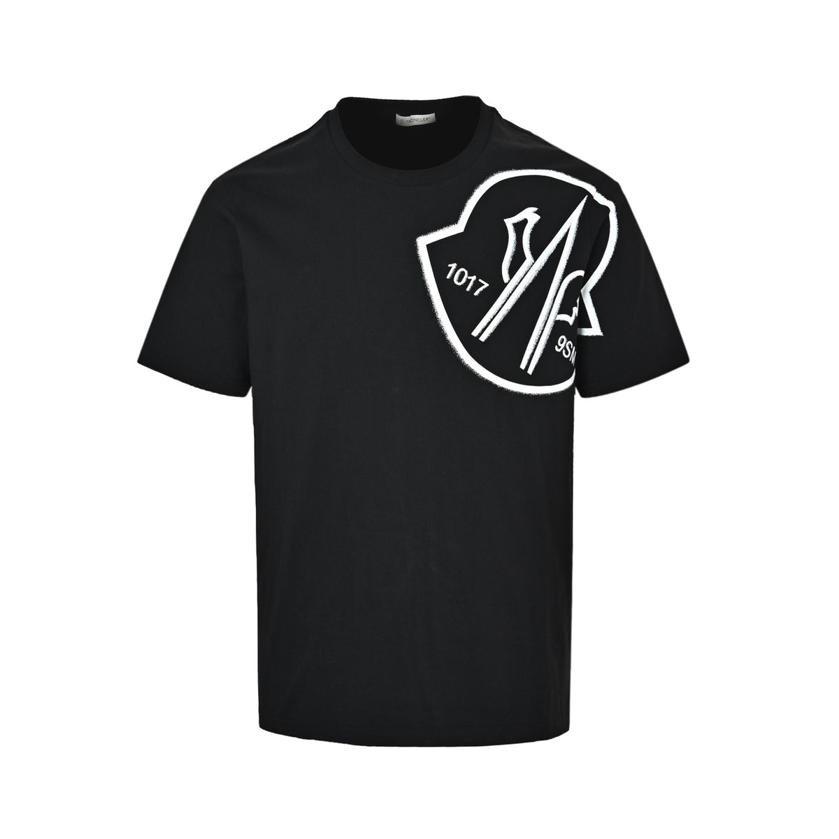 Moncler/Mask splash ink printed logo short sleeves