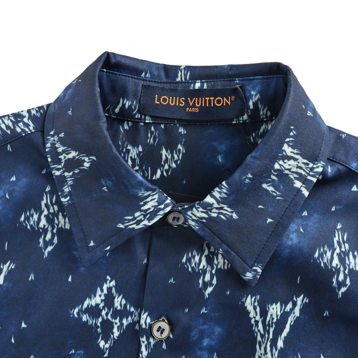 Louis Vuitton 25ss old flower all-over print rendering suit short-sleeved shirt