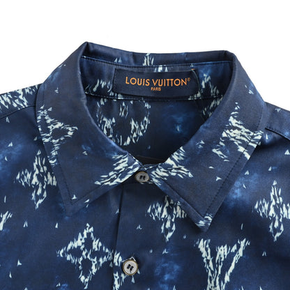 Louis Vuitton 25ss old flower all-over print rendering suit short-sleeved shirt