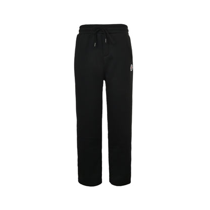 Moncler/Mongolia embroidered small label plus velvet straight trousers
