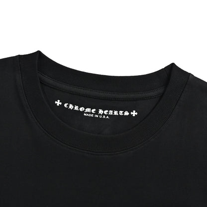 Chrome Hearts/Chrome Heart Sword Print Short Sleeves
