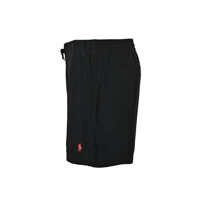 Ralph Lauren small label war horse embroidered linen shorts