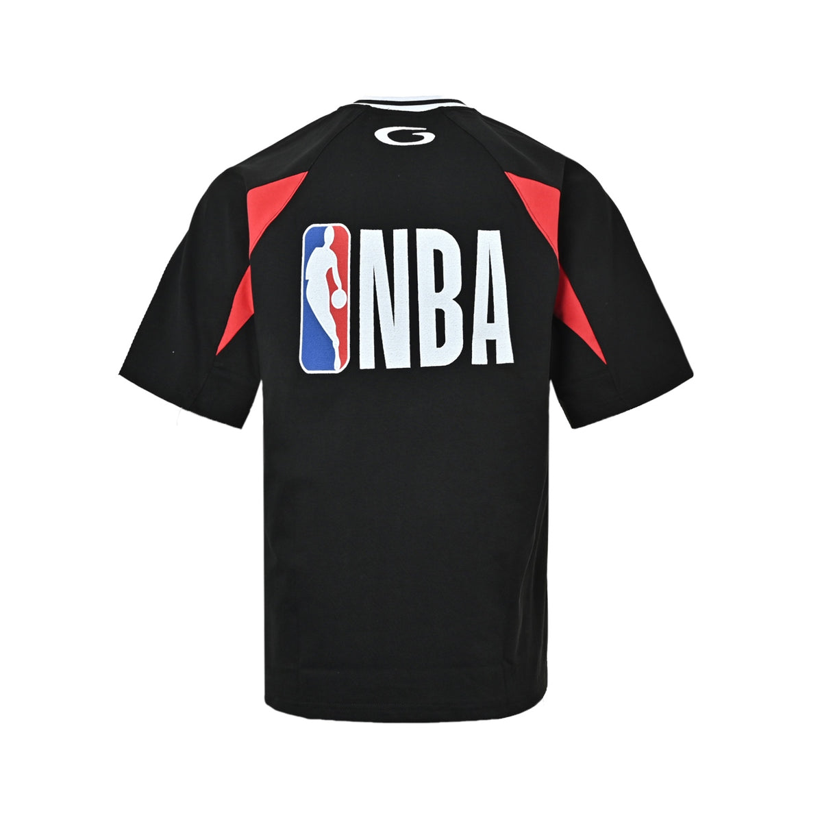 Balenciaga 26ss NBA basketball joint embroidered short-sleeve