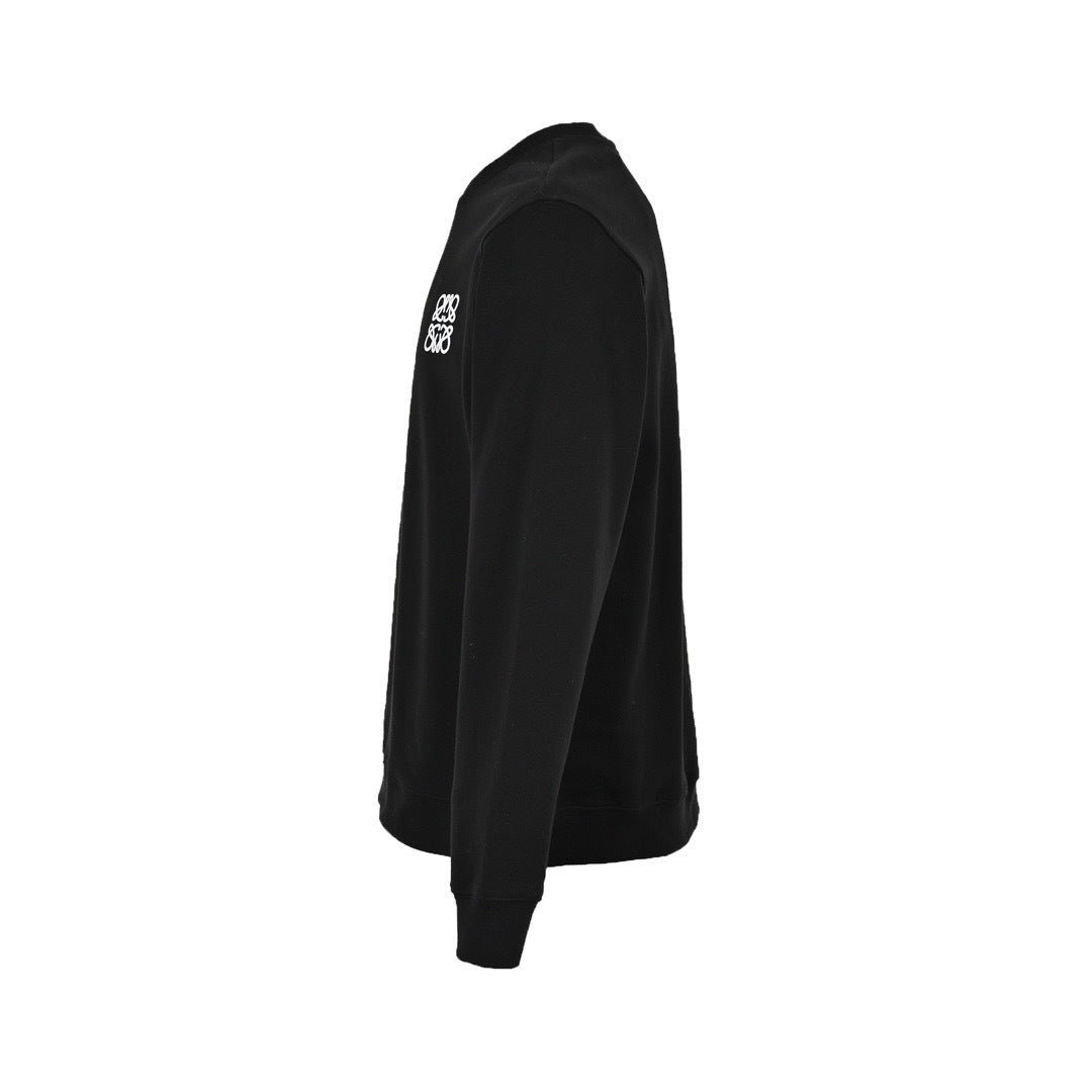 Loewe / Luo Yiwei classic embroidered logo round neck sweatshirt