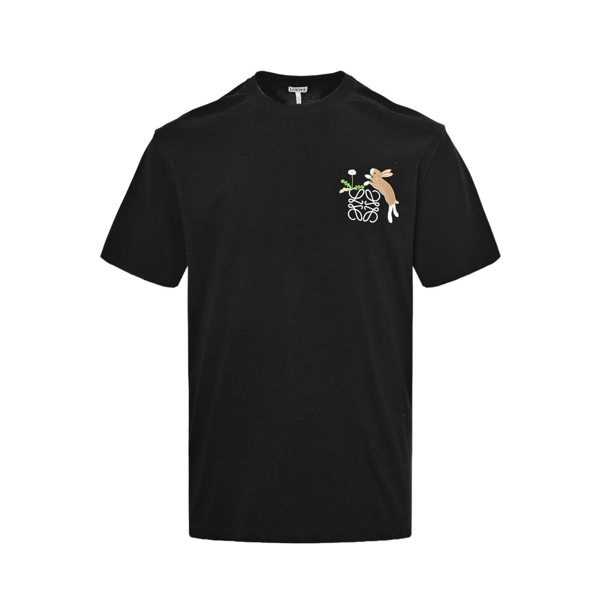 Loewe Suna Fujita joint rabbit embroidered short sleeves