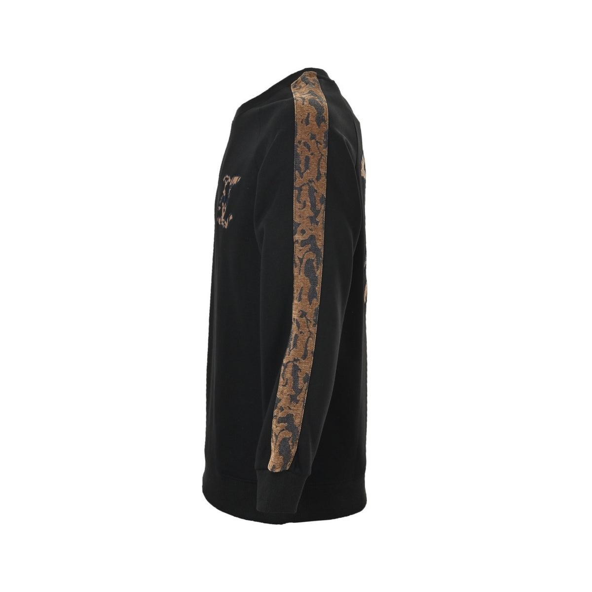 Louis Vuitton 25Fw brocade cloud patch embroidery patchwork round neck sweatshirt