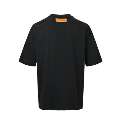 Louis Vuitton 26ss multi-label patch short sleeves