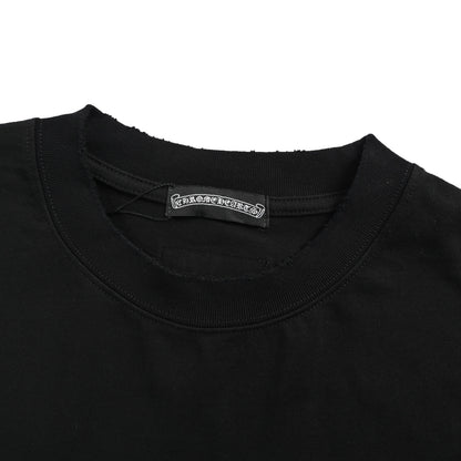 Chrome Hearts/Chrome Heart 26ss Sanskrit cross embroidered short sleeves