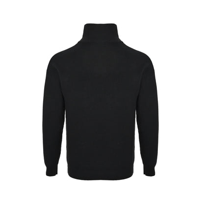 Loewe/Luo Yiwei taped fake pocket half-zip sweater