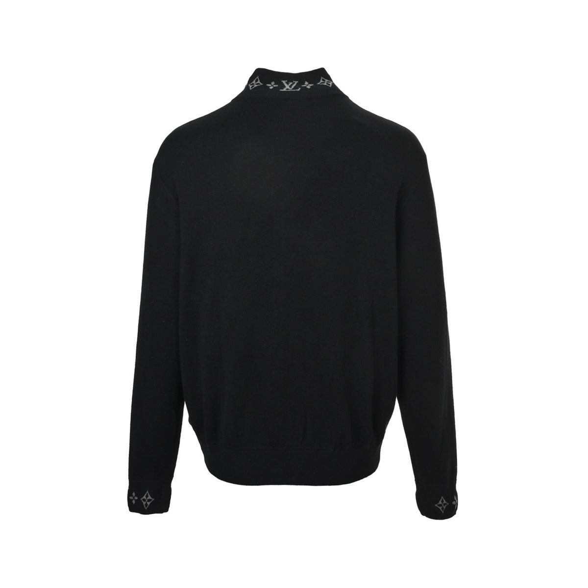 Louis Vuitton 25ss jacquard threaded woolen jacket