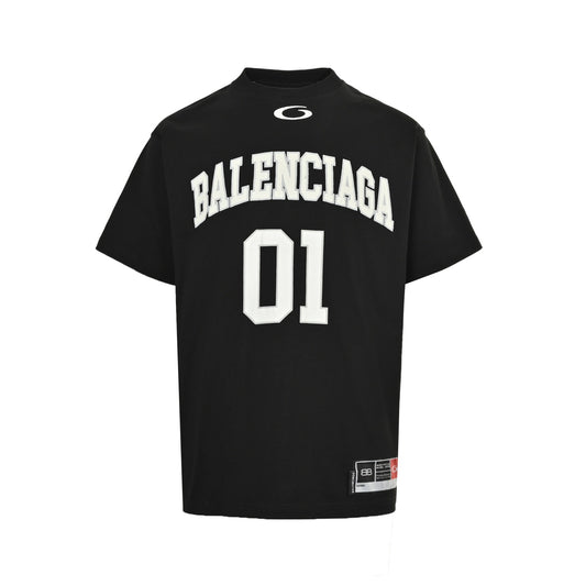 Balenciaga Manchester United joint football No. 10 short-sleeved shirt
