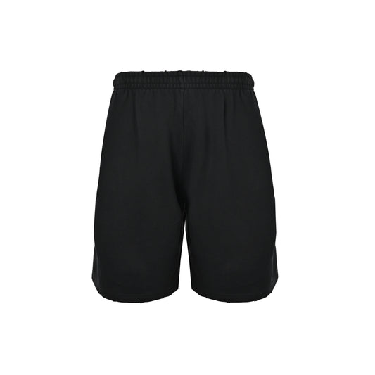 We11 Done gothic lettering printed loose shorts