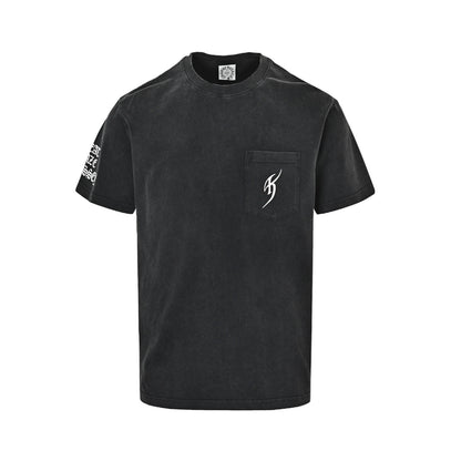 CHROME HEARTS/Chrome Heart Muro Kyosuke cross print short sleeves