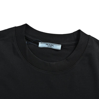 Prada red silicone trim short sleeves