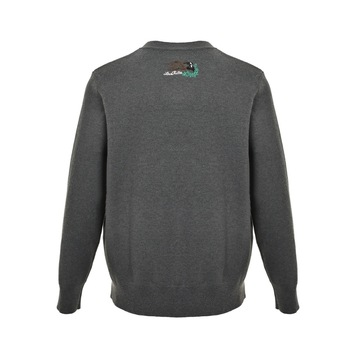 Louis Vuitton 25Fw diamond jacquard crew neck sweater