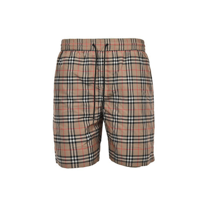 Burberry classic plaid beach shorts