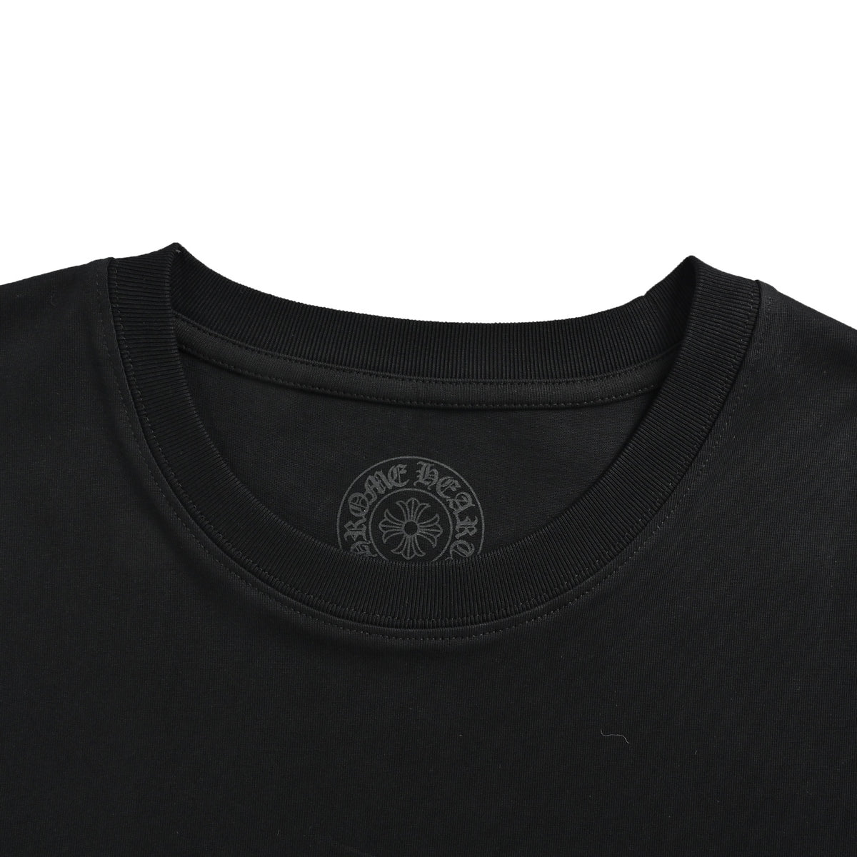 Chrome Hearts/Chrome Heart Pocket Sanskrit large cross printed short sleeves on the back