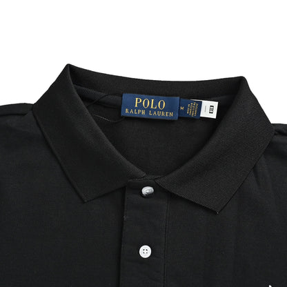 Ralph Lauren large logo embroidered horizontal striped Polo short sleeves