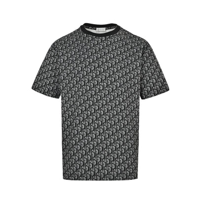 Dior 26ss all-over presbyopia jacquard short sleeves