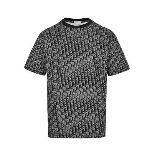 Dior 26ss all-over presbyopia jacquard short sleeves