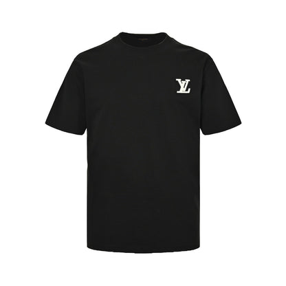 Louis Vuitton 24ss short sleeves with embroidered letters on the chest