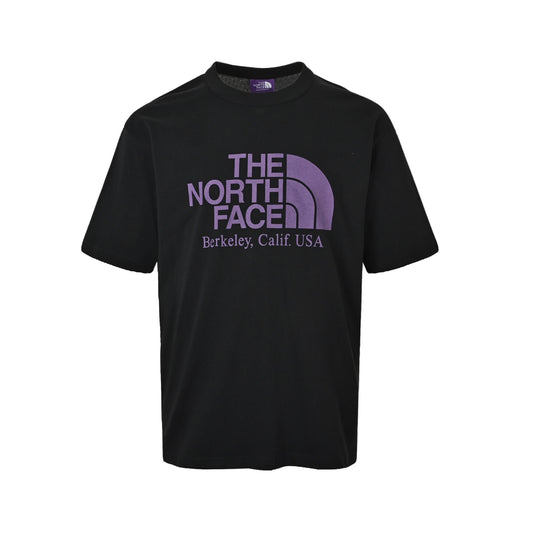 The North Face & PALACE jointly branded North Face purple label short sleeves