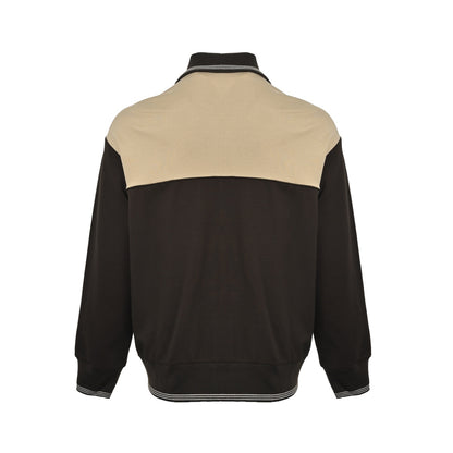 Miu Miu embroidered contrasting color suit zipper jacket