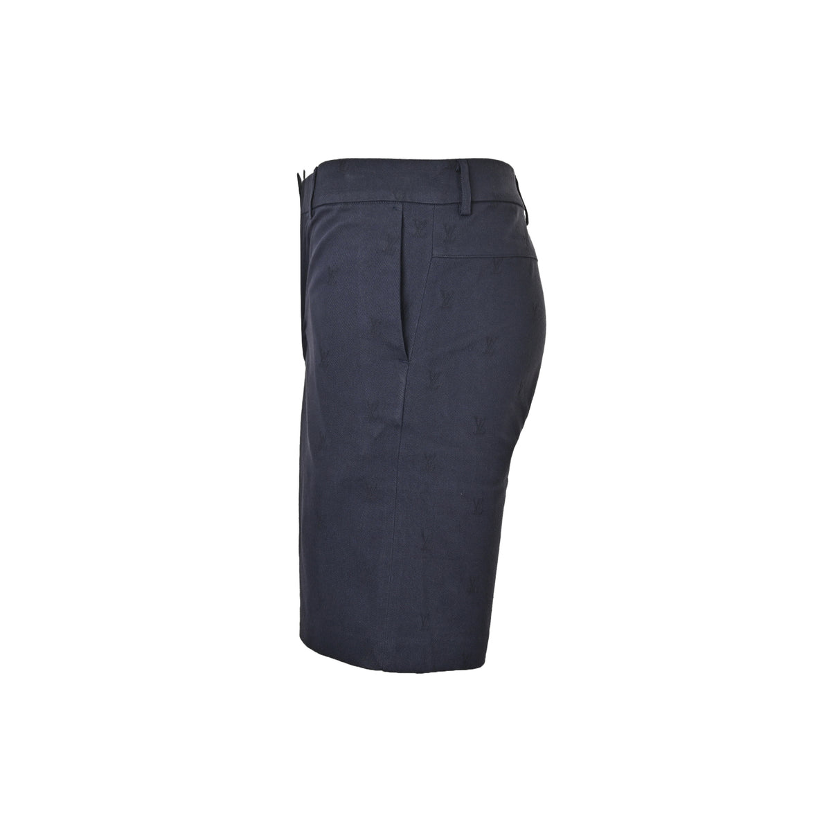 Louis Vuitton presbyopia dark pattern jacquard shorts