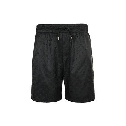 Gucci dark pattern old flower jacquard beach shorts