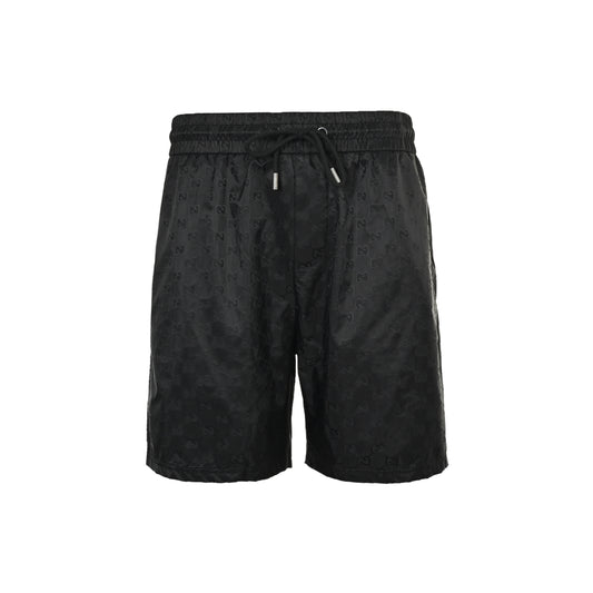 Gucci dark pattern old flower jacquard beach shorts