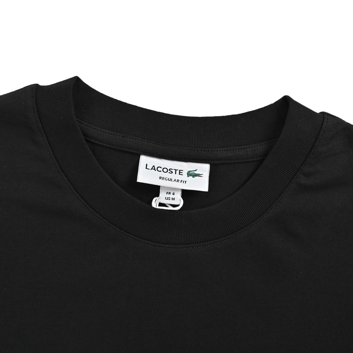 Lacoste crocodile logo embroidered short sleeve