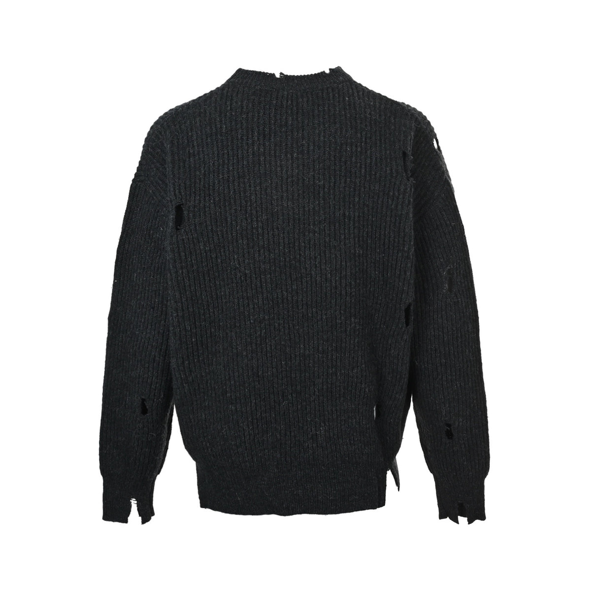 Saturday Ofus ripped lazy crew neck sweater