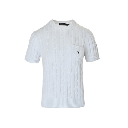 Ralph Lauren pocket pony embroidered knitted short sleeves