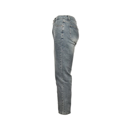 Fendi 23Fw little monster eyes embroidered jeans