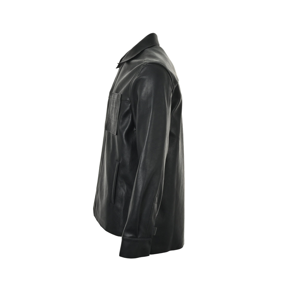Loewe/Loewewe Anahram pocket zipper leather jacket